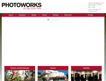 Tablet Screenshot of glenechophotoworks.org